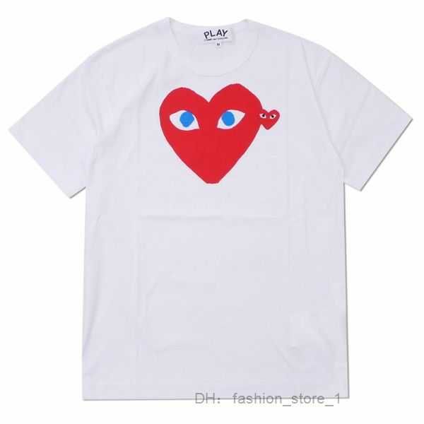 

men's t-shirts streetwear cdg play commes t shirt designer hip hop tees fashion luxury short sleeve men tshirt2684468 17 rpy3 rpy3, White;black