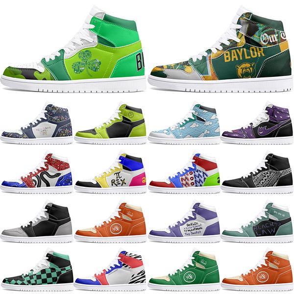 

new winter Customized Shoes 1s DIY shoes Basketball Shoes damping males 1 females 1 Anime Character Customized Personalized Trend Versatile Outdoor Shoes