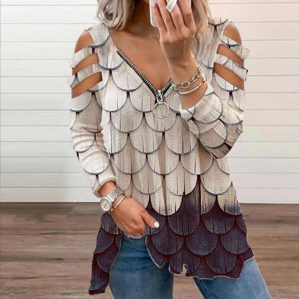 

women's t-shirt y2k clothes oversized t-shirt women long sleeve print tees harajuku fashion vintage gothic female large size clothing 2, White