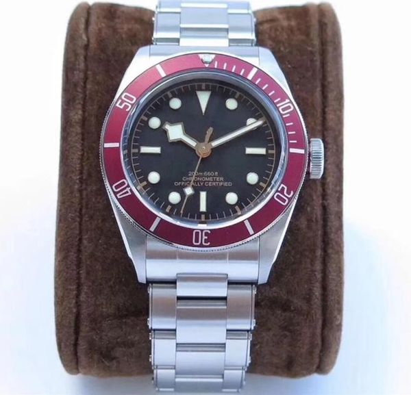 

U1 Top AAA Black Bay M79230N-0002 BB58 Quality Superclone Factory Rivet Band Watches 41mm Men Automatic Mechanical Movement Sapphire, Silver