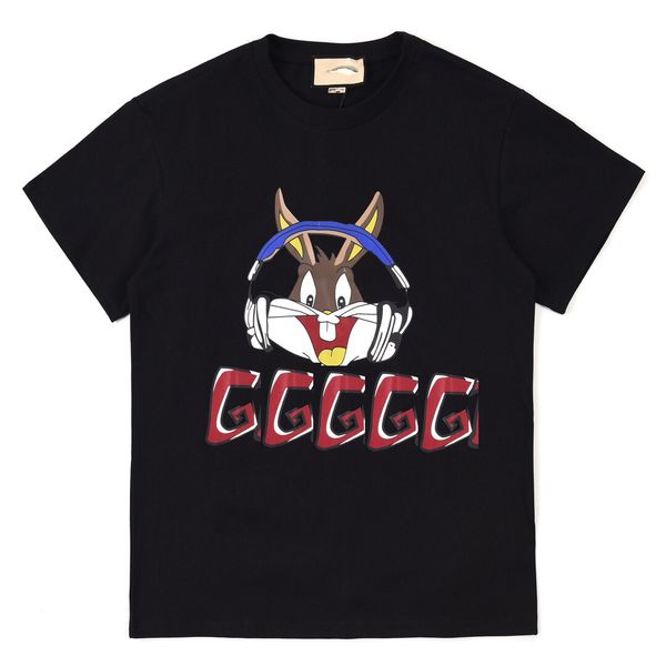 

summer men's t-shirts womens t-shirts mans stylist tee guillotine bear palms printed short sleeve truncated bears angles tees angel t s, White;black
