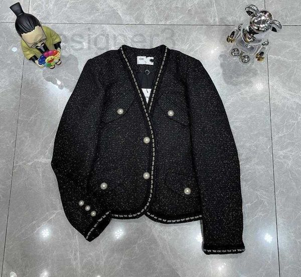 

women's jackets designer women vintage tweed blazer jacket coat female milan runway dress causal long sleeve clothing suit a4 jmpc, Black;brown