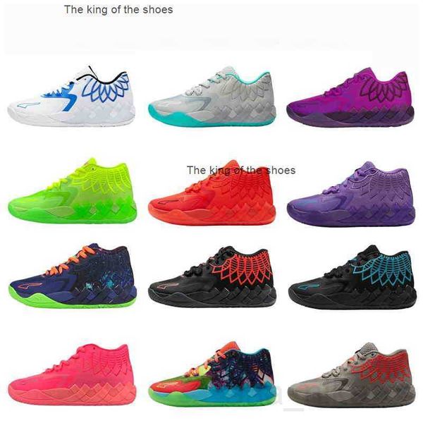 

mb.01shoes2023mb.01running shoes sport shoe grade school mb01 rick morty kids lamelo ball queen city red for sale cqqr, Black