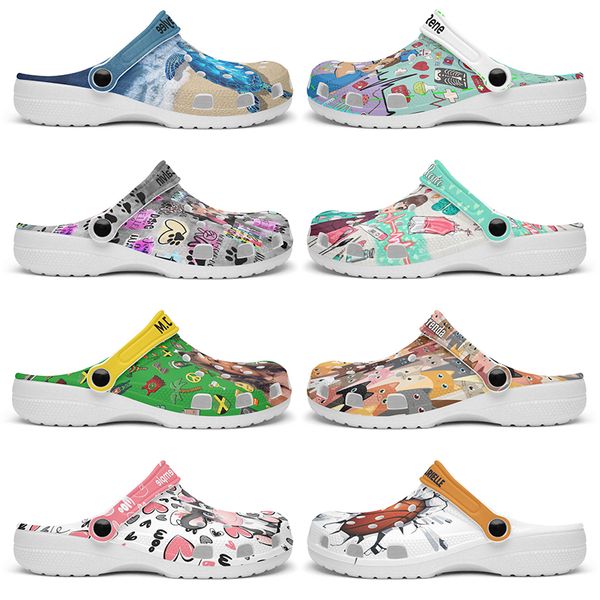 

Customized comfortable exquisite fashionable precious beautiful Diy shoes for men and women's indoor slippers 40-99523