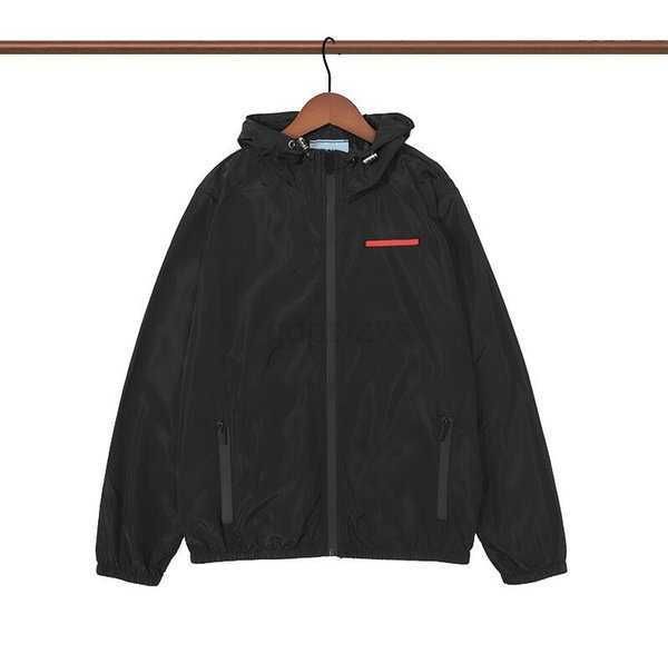 

mens jacket hip hop windbreaker fashion thin coats with letters inverted triangle men women streetwear waterproof outerwear coat 558h4, Black;brown