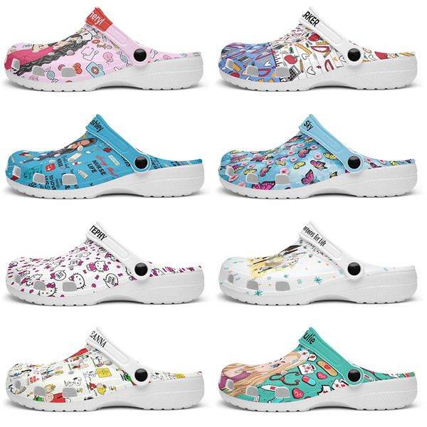 

Customized precious exquisite fashionable comfortable lovely Diy shoes for men and women's indoor slippers 41-93182