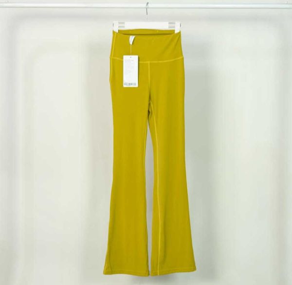 

lulus yoga flared pants groove summer ladies high waist wide leg thin fits belly bell-bottom trousers shows legs long flare fitness fashion, Gray