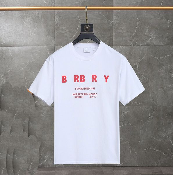 

2023 mens designers t shirt man womens tshirt with letters print short sleeves summer shirts men loose tees asian size m-xxxxxl 03, White;black