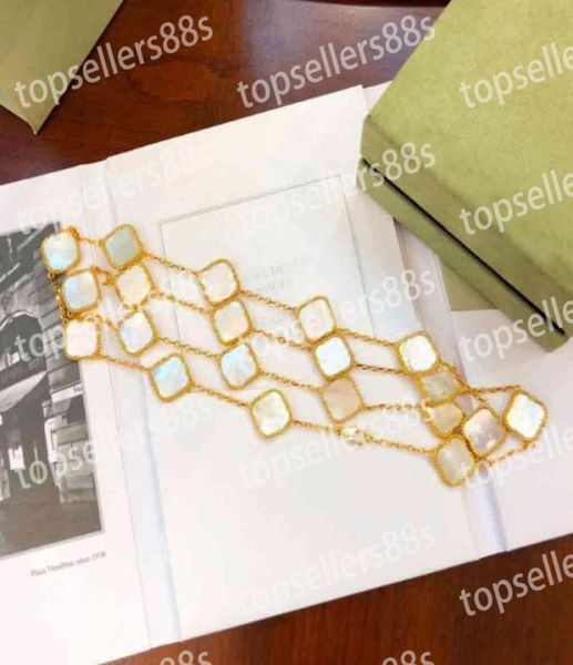 

elegant extravagance 20 pattern necklace 925 silver with gold plating fashion jewelry necklaces light variety collarb3756750