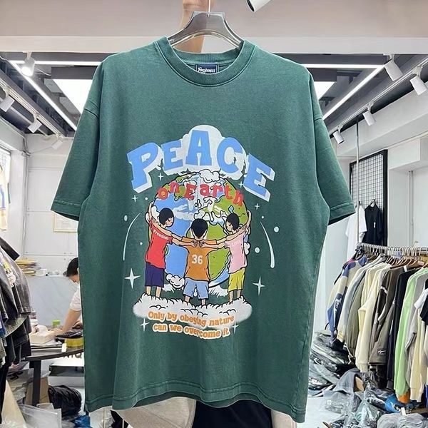

mens tshirts printing shirts for earth protection 230410, White;black