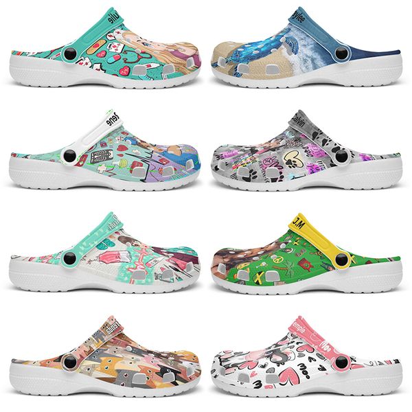 

Customized comfortable exquisite fashionable precious beautiful Diy shoes for men and women's indoor slippers 40-99521