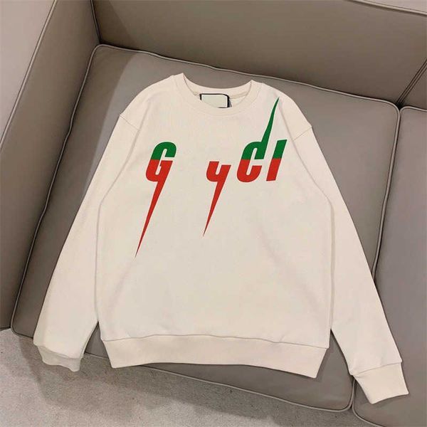 

luxury sweatshirt mens sweater designer hoodie men women crew neck long sleeve t shirt cotton breathable pullover thin jacket, Black