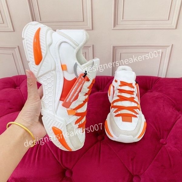 

men designer casual shoes sneaker fashion mens women shoe platform trainers strawberry mouse wave mouth print, Black