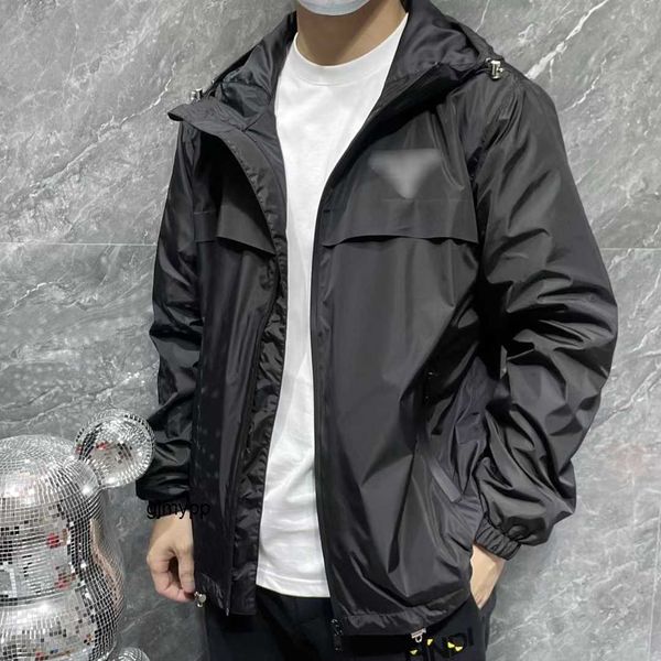 

men's jackets european 2023 new early spring hooded fashion slim fit casual outdoor business hoodieiu2v, Black;brown