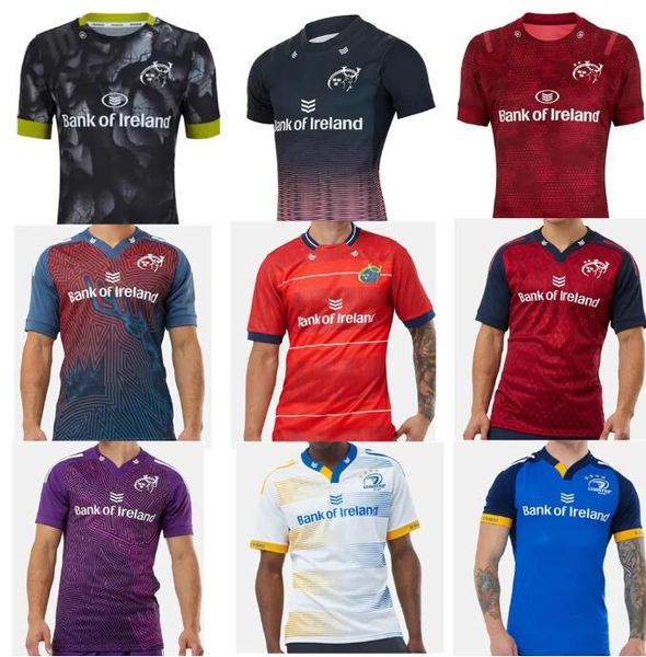 

custom 2022 2023 munster city rugby jersey leinster league jerseys national team home court away game 20 21 22 23 shirt polo germanys t-shir, Black