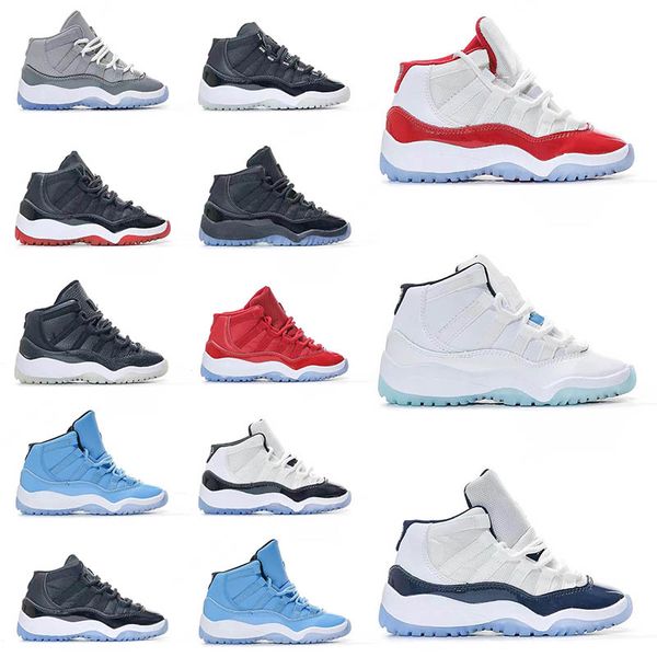 

11s kids basketball shoes baby kid youth toddler infants cherry legend blue cool grey concord space jam kids trainers shoes toddler fashion