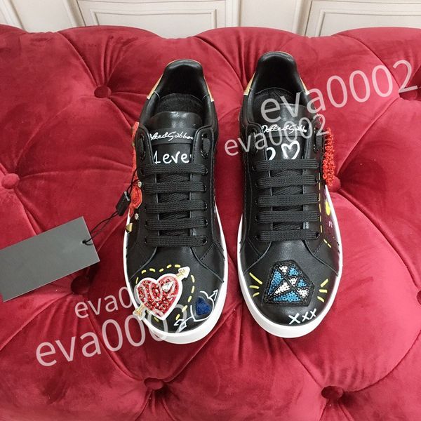 

luxury leather sneakers designer casual shoes men women fashion outdoor sport shoe trainers runner sneaker, Black