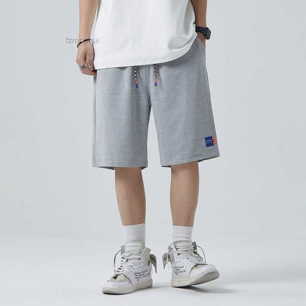 

2023 summer new beach pants men's shorts sports casual capris loose and slim large men's pants 4 u8nd, White;black