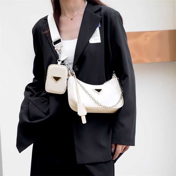 

designer bag ins super 2023 new three in one hundred style small underarm bag ck chain diagonal straddle one shoulder net red envelope femal