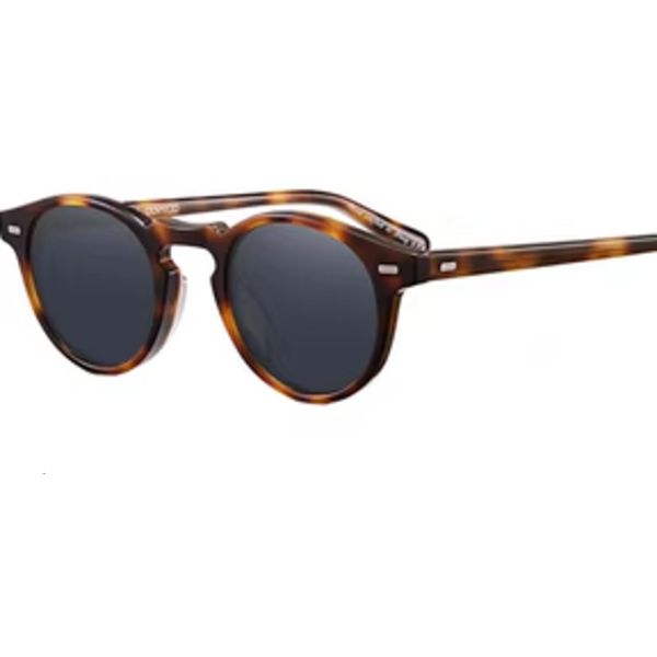 

vintage polarized lense ov5186 clear frame sunglasses peck brand designer men women sunglass retro gafas y19052004, White;black