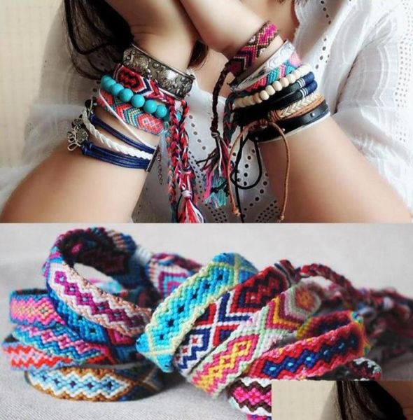 

identification 70 classic woven cotton friendship bracelets stylish knotted tassel bracelets for couples or close friends6688174, Black