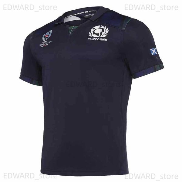 

diy tees polos s-5xl2019 world cup scotland home rugby jersey t230411, Black