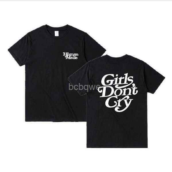 

oversized human x made girls dont cry tshirt men women t shirts human made tee streetwear shirts 220608 ldxa, White;black