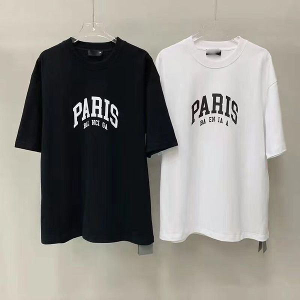 

2023summer mens designer t shirt casual man womens tees with letters print short sleeves sell luxury men hip hop clothes 002, White;black