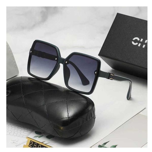 

designer sunglasses channel sunglass counter packaging mens women sun glasses sunshade popular fashion uv drive eyewear, White;black