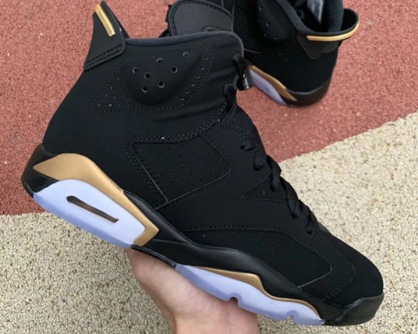 

2023 basketball shoes 6s dmp jumpman 6 high cut black metallic gold-black women men fashion trainers luxurys designer sneakers come with box