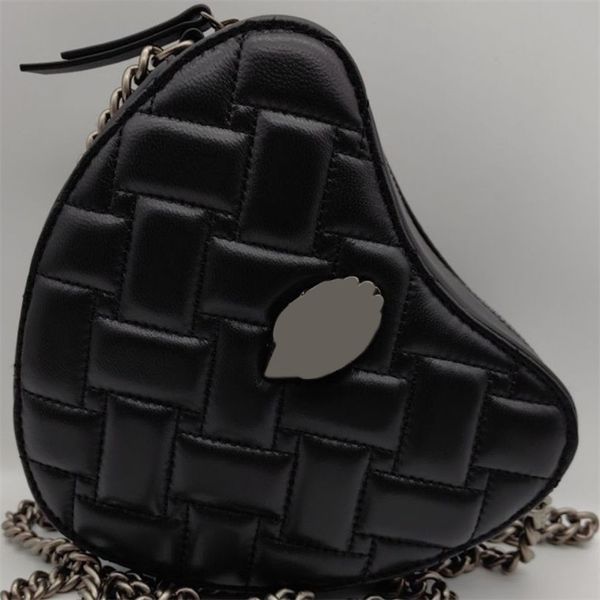 

fashion luxury bag london evening mens bag sewn stripe leather heart shoulder iced out trendy rhinestone zipper rainbow 2023 designer woman