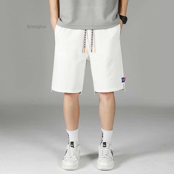 

2023 sports pants men's korean casual shorts men's summer shorts solid color quick drying fashion men's oversized pants 5xl 2, White;black
