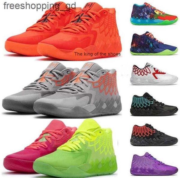 

mbmen women mb1 rick and morty basketball shoes lamelo ball shoe queen city black blast buzz city lo ufo not from here rock ridge red sport