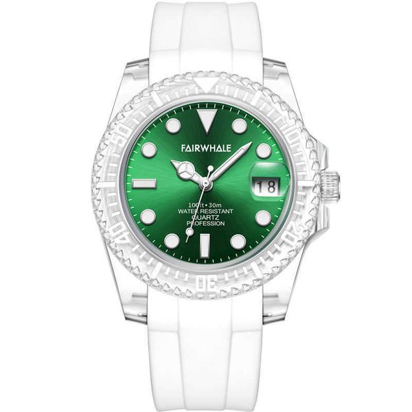 

2023 factory wholesale mark watch ins high beauty student waterproof women's new green water for men and women r9k0, Slivery;golden