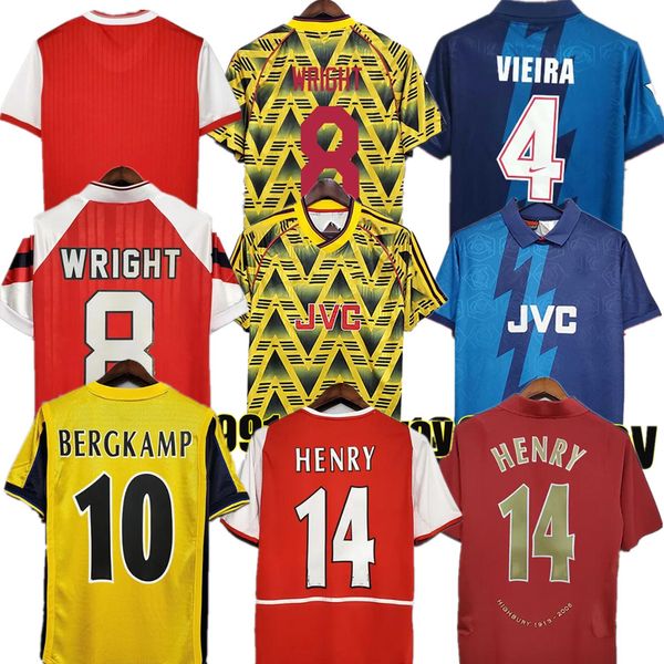 

arsens retro highbury soccer jerseys gunners pires henry reyes 71/79 jersey 1982 83 86 87 89 90 92 94 bergkamp adams persie 96 97 galla foot, Black;yellow