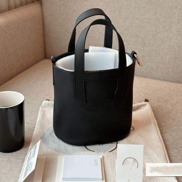

designer bag tote bag handbag vogue brief senior contrasting colors available in multiple colors top layer leather, Black