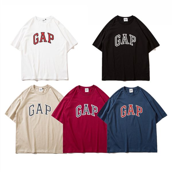 

mens t shirts 2023 senior designer shirts loose men's sports casual shirt gap luxury cotton mens polo shirt women and men tshirt, White;black