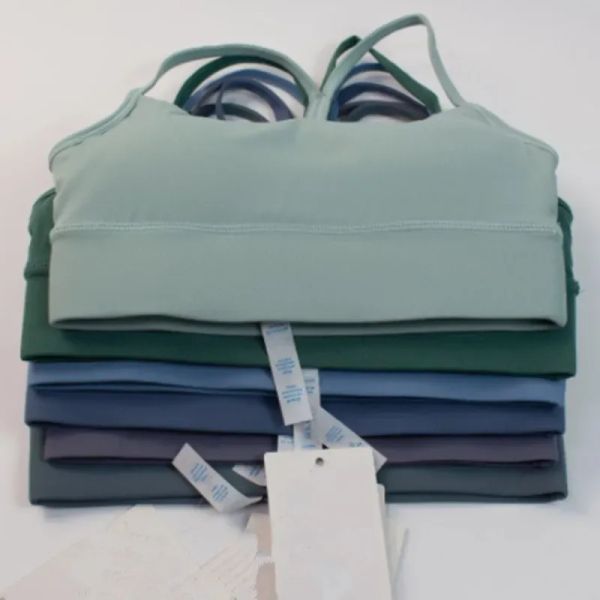 

LL-008 Bra Align Yoga Sport High Impact Fitness Seamless Top Gym Women Active Wear Yoga Workout Vest Sports Tops Same Style Hot Sell, 001