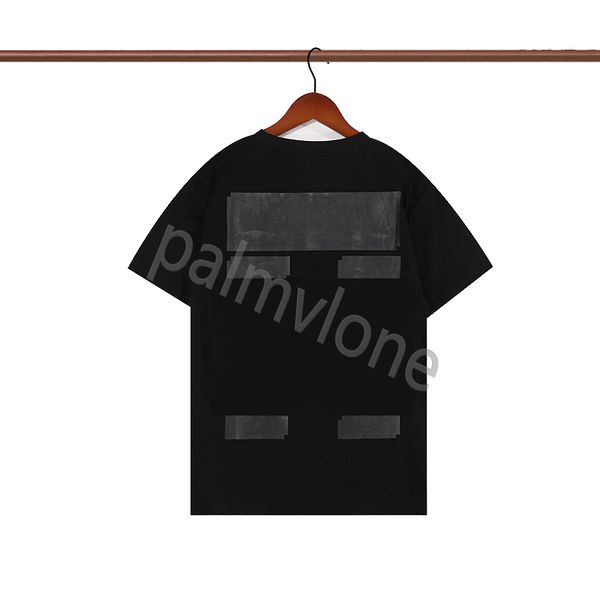 

summer mens designer t shirt casual man womens tees with printed short sleeves sell luxury offsmen's hip hop clothes breathable and co, White;black