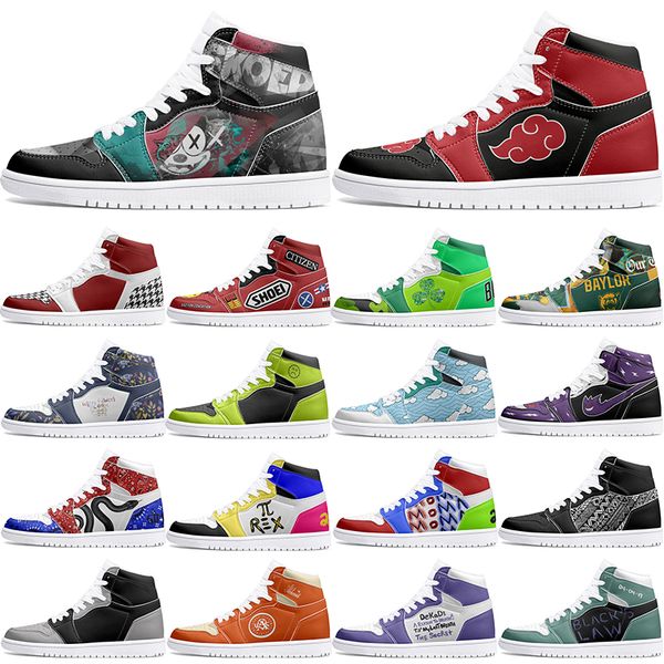 

new winter Customized Shoes 1s DIY shoe Basketball Shoes damping Males 1 Female 1 Anime Character Customized Personalized Trend Versatile Outdoor Shoes
