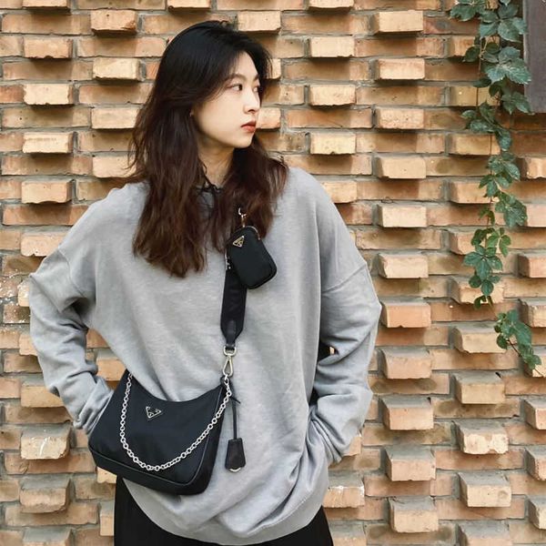 

designer bag baobao women 2023 high beauty light luxury chain single shoulder crossbody bag women's three in one hundred pair underarm