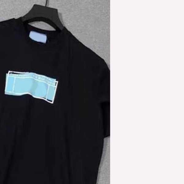 

women's t-shirt women men casual summer letter print womens trendy male fashion tees 2021 streetwear white black classic new 2 bd57