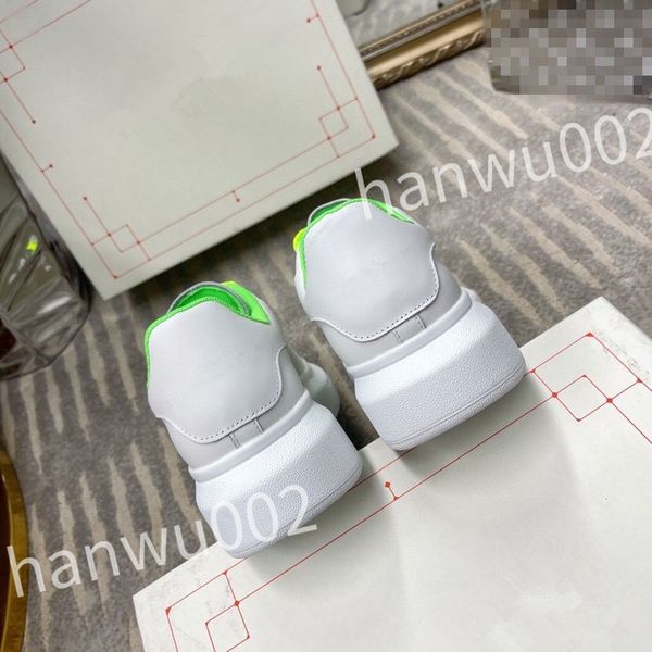 

new casual sneakers men women shoes genuine designer shoes leather trainer fashion sports high quality, Black