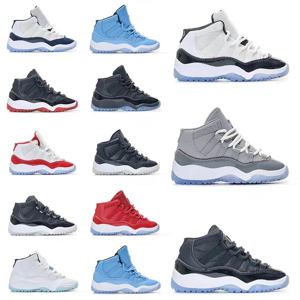 

athletic outdoor baby kids sneaker kid shoes 11s brecool original grey concord win like gamma blue win like toddler fashion basketball shoe