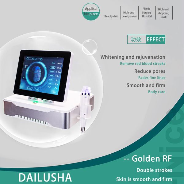 

rf beauty microneedle machine stretch mark remover rf fractional micro needling beauty salon skin tight face lift equipemen