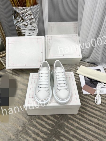 

tread slick height increasing sneaker designers shoes leather white rubber lace-up trainers sneakers, Black