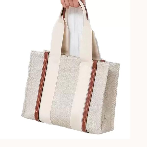 

women shoulder designer canvas shopping tote hobo fashion linen large beach bag 002