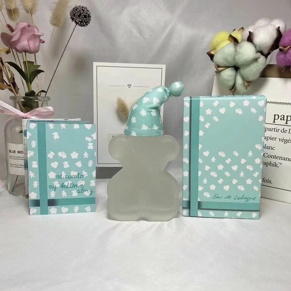 

factory direct perfume blue baby perfume spray 100ml bear shape ariana eau de parfum charming lovely cartoon fragrance lasting smell fast de