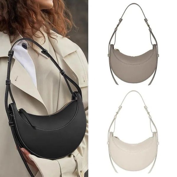 

numero dix luxurys shoulder bag women designer bag half moon tote crossbody bag fashion paris handbags baguette zip hobo purse smooth calf l
