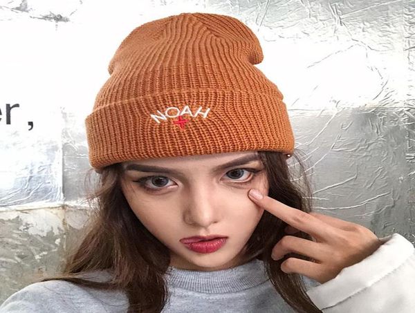 

berets 20ss noah knitted hat beanie 3d embroidery ski warm winter beanies cap for women men6318495, Blue;gray